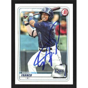 2020 Bowman Prospects #BP-1 Wander Franco Autographed