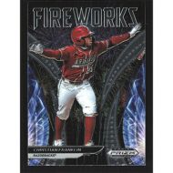 2021 Panini Prizm Draft Picks Fireworks #F-CF Christian Franklin