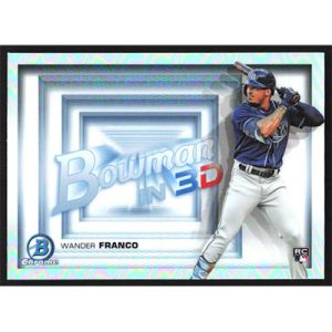 2022 Bowman Chrome Bowman in 3-D! #B3D-1 Wander Franco