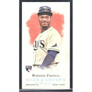 2022 Topps Allen & Ginter Mini Rookie Design Variations #RDV-1 Wander Franco