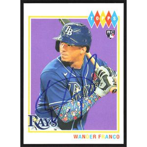 2022 Topps Brooklyn Collection #37 Wander Franco Autographed