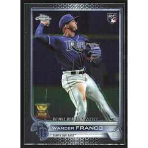 2022 Topps Chrome Update #USC200 Wander Franco Rookie Debut