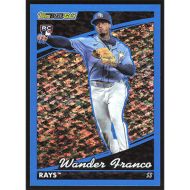 2022 Topps Update Black Gold Blue #BG-2 Wander Franco