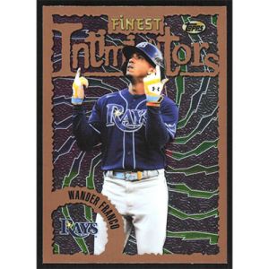 2023 Finest Flashbacks #78 Wander Franco Intimidators