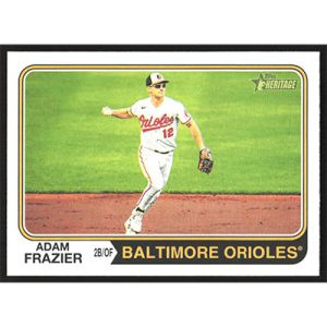 2023 Topps Heritage #555 Adam Frazier