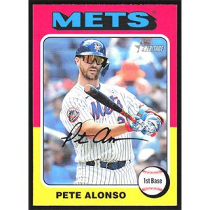 2024 Topps Heritage #410 Pete Alonso