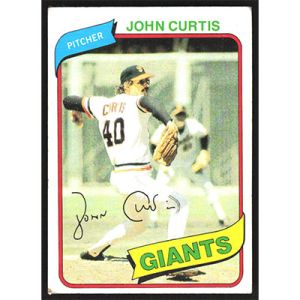 1980 Topps #12 John Curtis