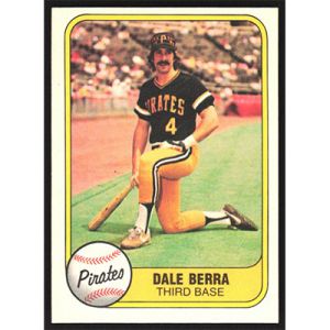 1981 Fleer #369 Dale Berra