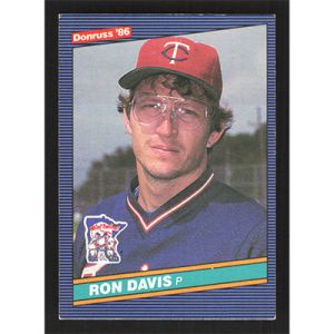 1986 Donruss #364 Ron Davis