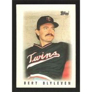 1986 Topps Mini Leaders #23 Bert Blyleven