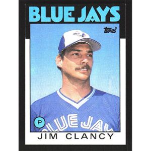 1986 Topps #412 Jim Clancy