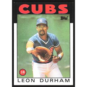1986 Topps #460 Leon Durham