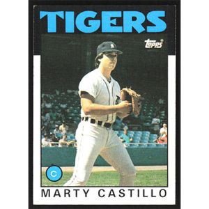 1986 Topps #788 Marty Castillo
