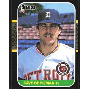 1987 Donruss #420 Dave Bergman