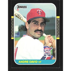 1987 Donruss #519 Andre David