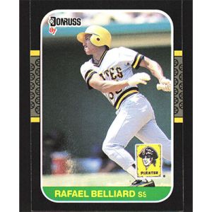 1987 Donruss #538 Rafael Belliard