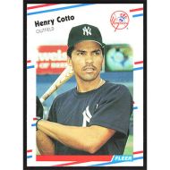 1988 Fleer #205 Henry Cotto