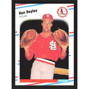 1988 Fleer #30 Ken Dayley