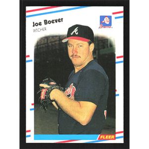 1988 Fleer #534 Joe Boever