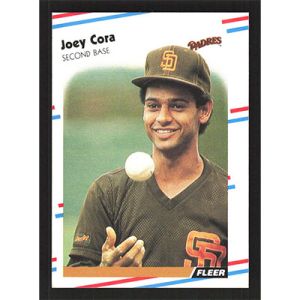 1988 Fleer #580 Joey Cora