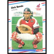 1988 Fleer #601 Chris Bando