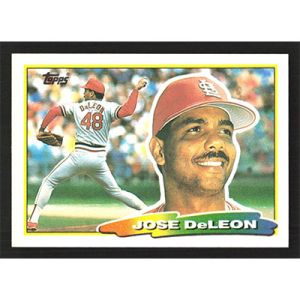 1988 Topps Big #194 Jose DeLeon