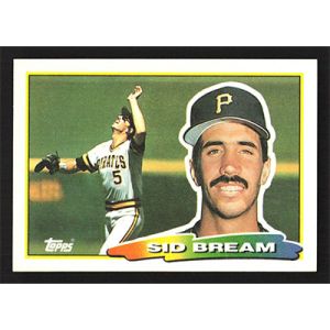 1988 Topps Big #205 Sid Bream
