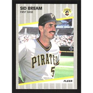 1989 Fleer #204 Sid Bream