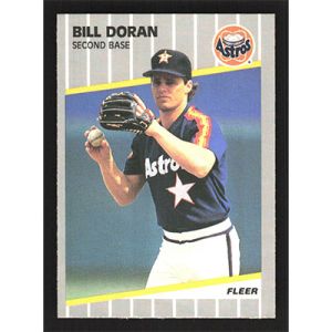 1989 Fleer #357 Bill Doran