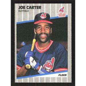 1989 Fleer #400 Joe Carter
