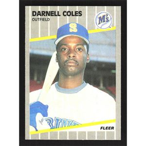 1989 Fleer #544 Darnell Coles