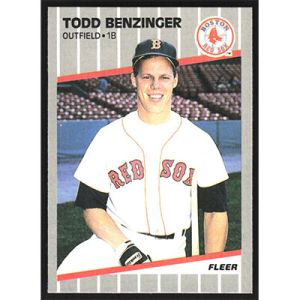 1989 Fleer #79 Todd Benzinger