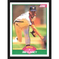 1989 Score Rookie/Traded #42T Jim Clancy