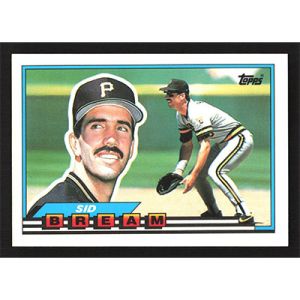 1989 Topps Big #106 Sid Bream