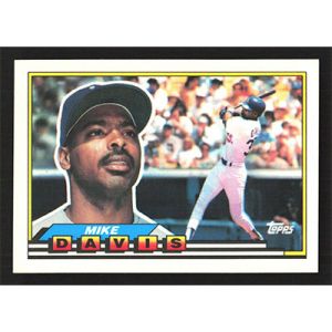 1989 Topps Big #225 Mike Davis