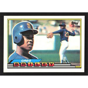 1989 Topps Big #247 Greg Briley