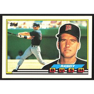 1989 Topps Big #282 Randy Bush