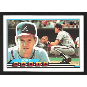 1989 Topps Big #3 Jody Davis