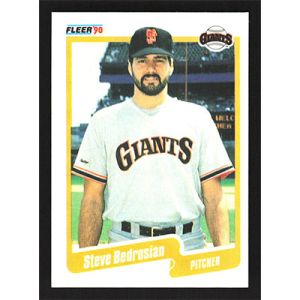 1990 Fleer #50 Steve Bedrosian