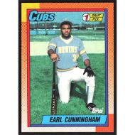 1990 Topps #134 Earl Cunningham #1 Draft Pick