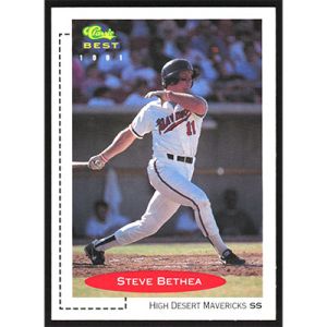 1991 Classic/Best #148 Steve Bethea