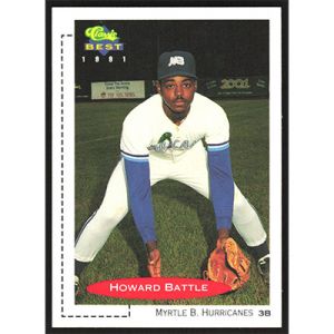 1991 Classic/Best #29 Howard Battle