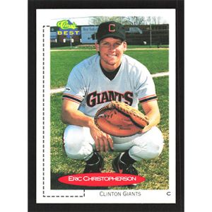 1991 Classic/Best #320 Eric Christopherson