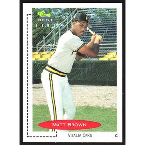 1991 Classic/Best #93 Matt Brown
