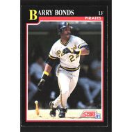 1991 Score #330 Barry Bonds