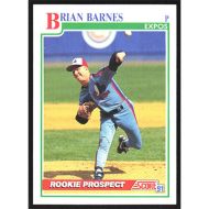 1991 Score #708 Brian Barnes