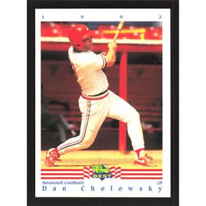 1992 Classic/Best #370 Dan Cholowsky