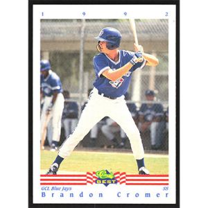 1992 Classic/Best #416 Brandon Cromer