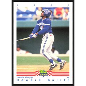 1992 Classic/Best #88 Howard Battle