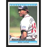 1992 Donruss #482 Francisco Cabrera